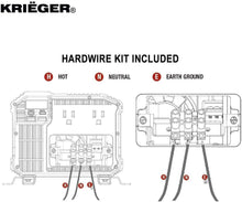 Load image into Gallery viewer, Krieger 4000 Watts Power Inverter 12V to 110V image of hardwire kit
