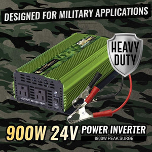 ML900 Power Bright 900 Watt 24V Power Inverter  image of watts and voltage