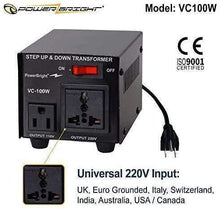 Load image into Gallery viewer, VC100W PowerBright (100W) image of universal input

