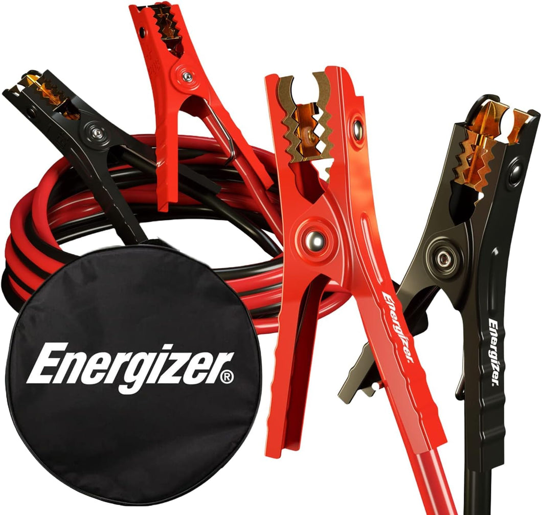 ENB616U Energizer 6 Gauge 16 Ft Jumper Cables - Heavy Duty