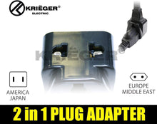 Load image into Gallery viewer, Krieger Plug Adapters 2-in-1 image of 2 in 1 plug adapter
