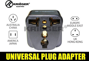 Krieger Plug Adapters 2-in-1 image of universal plug adapter