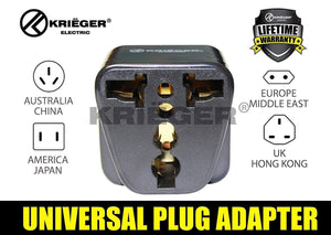 Krieger KR-IND4 image of universal plug adapter