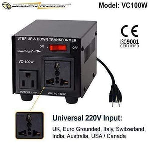 VC100W PowerBright (100W) image of universal input